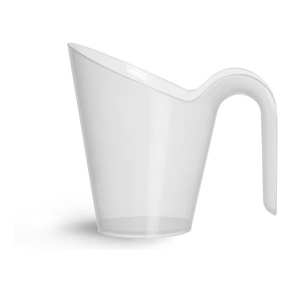 Concha Plástica Transparente 275 ml - 24 un