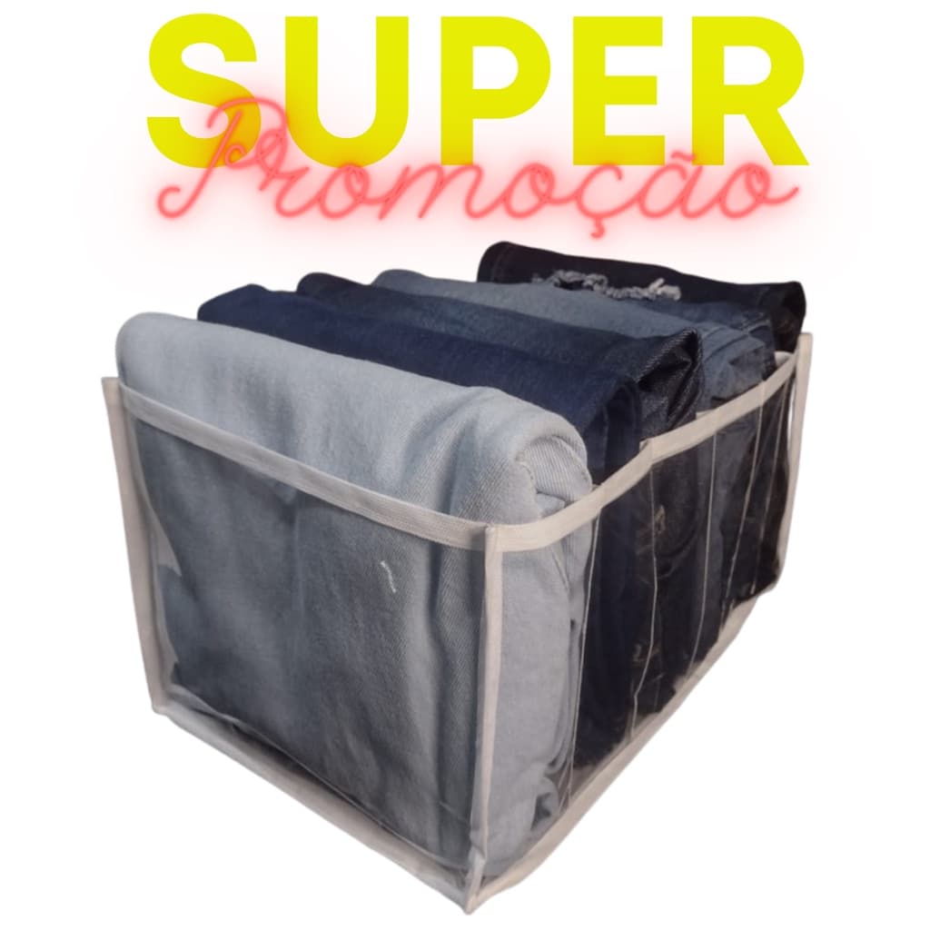 Colmeia organizadora XGG - Organizador gaveta - Organizadora de gavetas - colmeia Organizadora de Gavetas XGG para Calça Jeans
