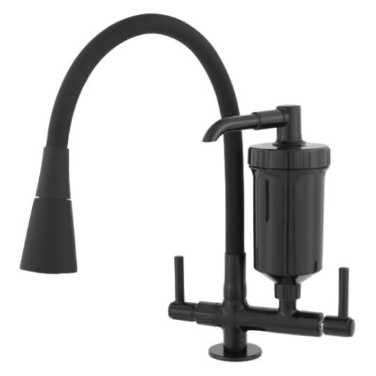 Torneira de Cozinha Com filtro, Torneira Preta de Cozinha Com filtro, Torneira Flexível Gourmet de Cozinha Com filtro, Torneira de Bancada
