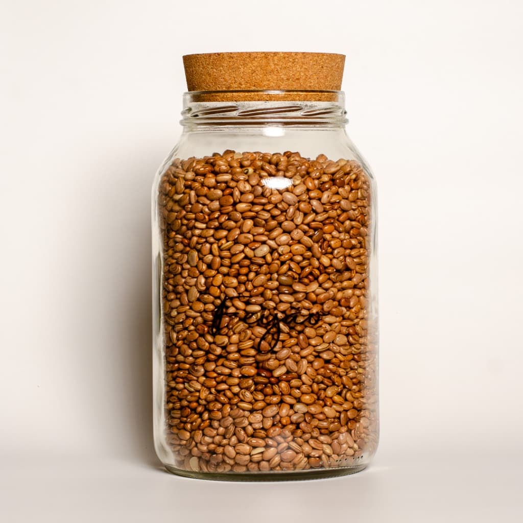 Pote de vidro para Feijão 3,2 litros | Pote para Feijão | Pote Hermetico para Feijão | Pote de Fejão