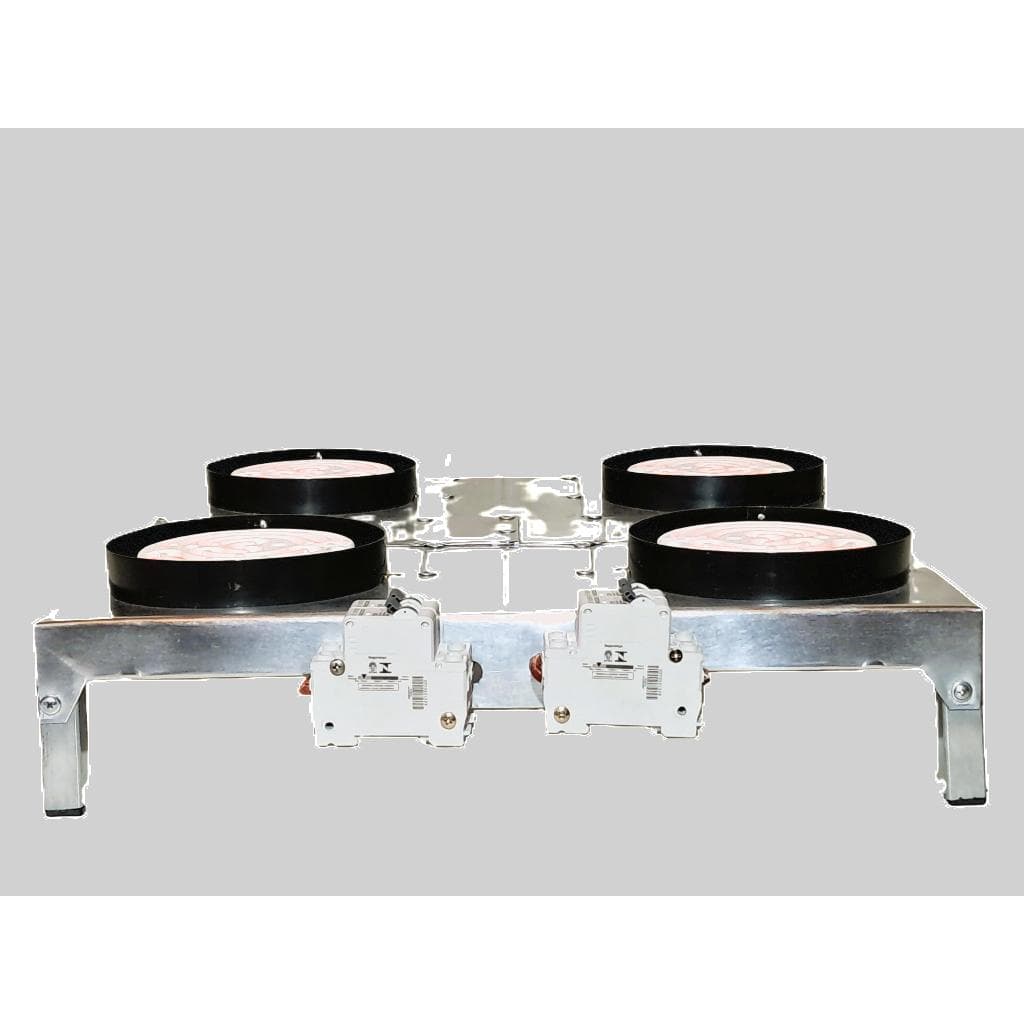 Fogão elétrico fogareiro cooktop 4 bocas blindado 4800 watts