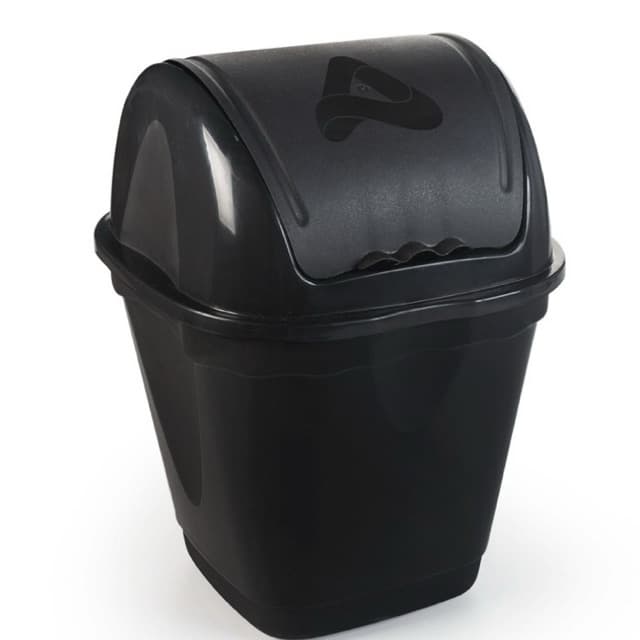 Lixeira 6.800ml Plástica Lixeira Cozinha Lixeira Banheiro Lixo Plástico Lixeira Preta Lixeira Areia