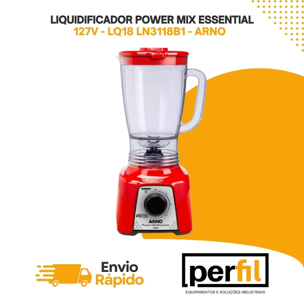 Liquidificador Arno Liquidificador 110 volts Liquidificador da Arno Liquidificador Vermelho 127 2,4L