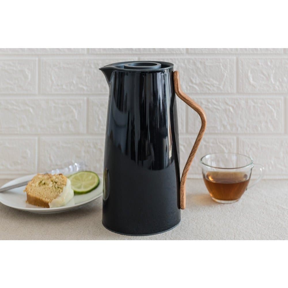 Garrafa Térmica Kyoto 1 Litro - pretagarrafa térmica café garrafa térmica chá garrafa térmica quente e frio garrafa térm