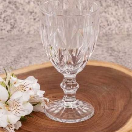 Taça Diamont 340 ml -  Kit 4 Taças, 6 Taças,12 Taças Diamont