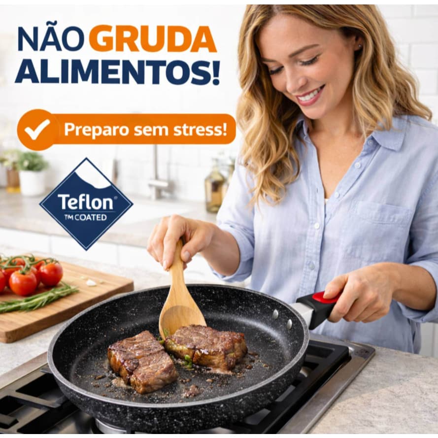 Frigideira 24cm Frigideira Antiaderente Frigideira Para Fogão a Gás Frigideira Cozinha