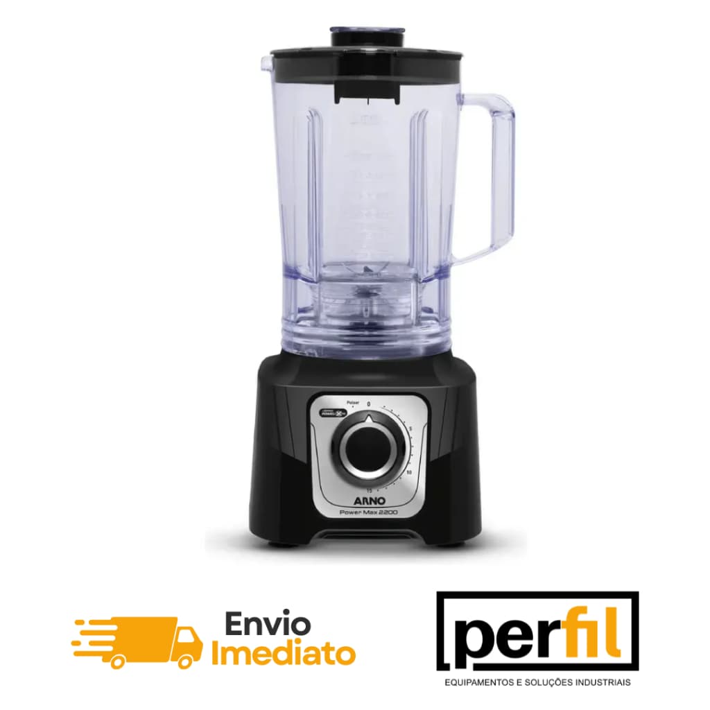 Liquidificador Arno Power Max 2200W Liquidificador 127V Preto LN66 liquidificador 3,1L potente