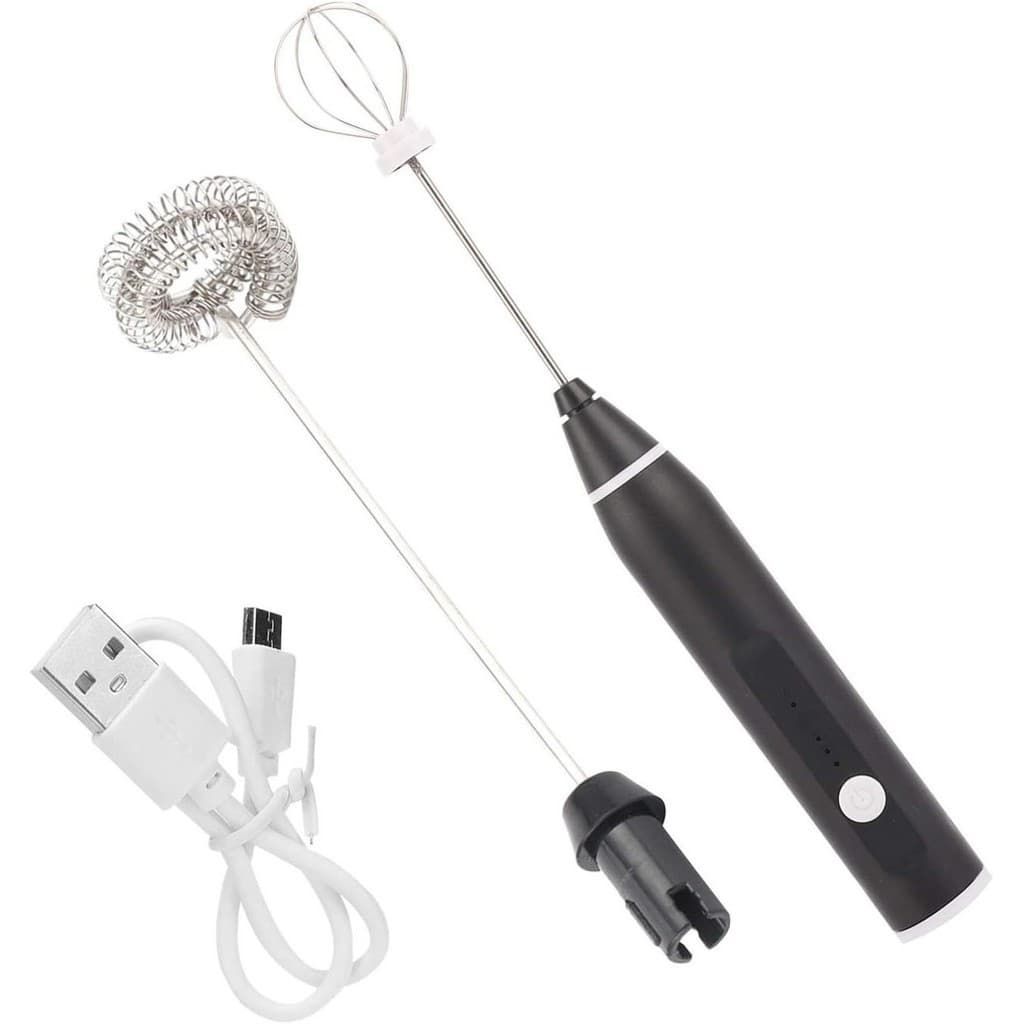 Batedor elétrico, batedor de leite USB elétrico fabricante de espuma de leite para café liquidificador misturador mini batedor de ovos portátil