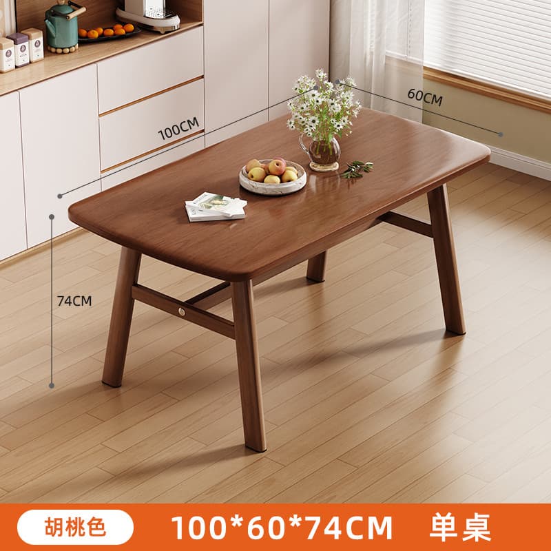 [NEW] Mesa de Jantar Estilo Vintage Mesa Quadrada Mesa Longa Nórdica Mesa de Jantar para Casa Uso em Casa de Aluguel Res