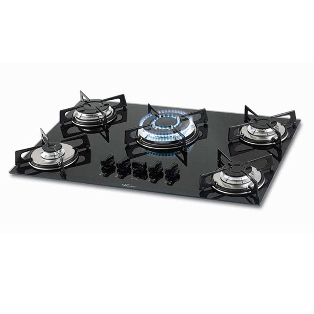 Fogão Cooktop Fischer Tripla Chama 5 Bocas