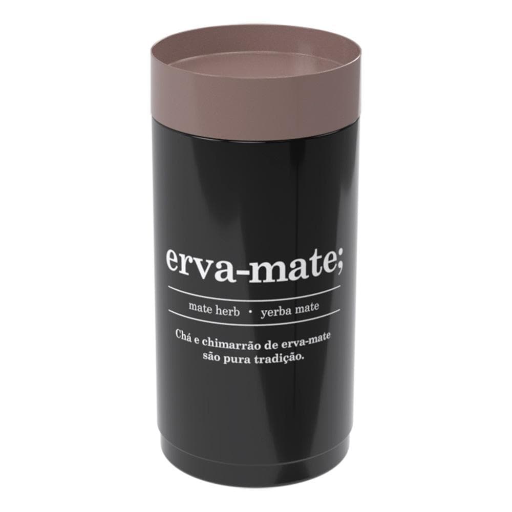 Pote Porta Erva Mate 1,6 L Despensa Cozinha Plasútil