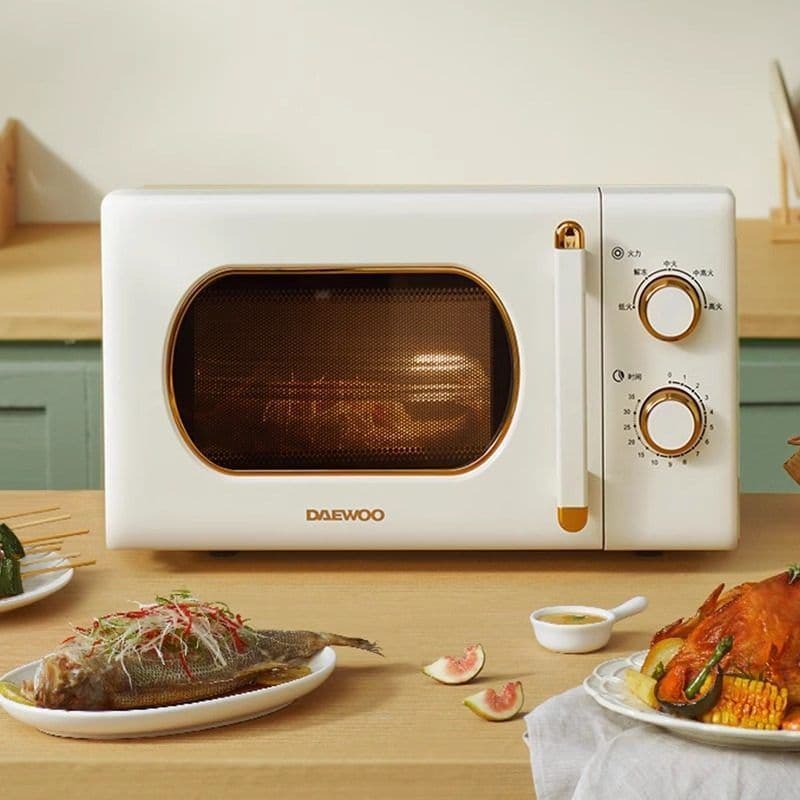 Zhijiang City Helaixin Comercial Comercial Co., Ltd. Dayu forno de microondas doméstico forno de microondas Multi-função