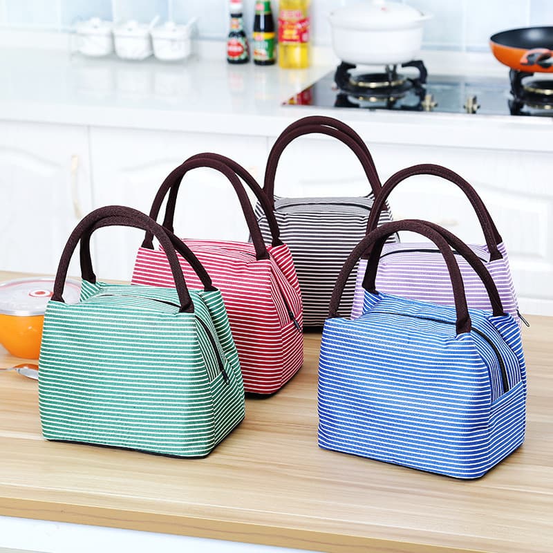 Bolsa para marmita, bolsa portátil para almoço, bolsa para marmita com folha de alumínio espessa, bolsa para marmita, bo