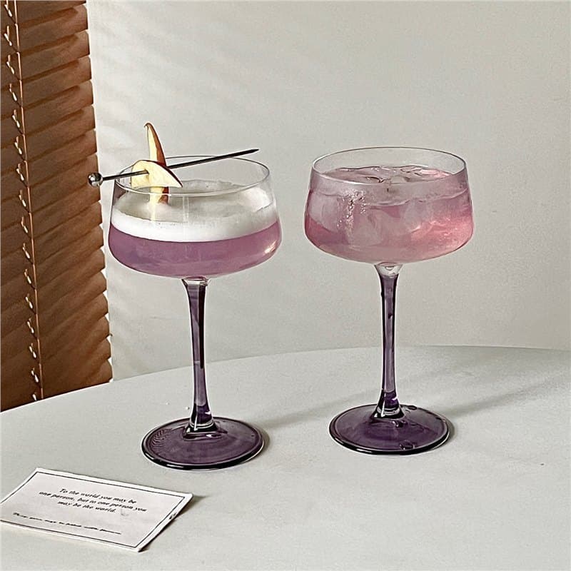 Taça Kimura estilo japonês, taça de cristal em formato de torre, taça de coquetel, taça de martini estilo ins, taça de v
