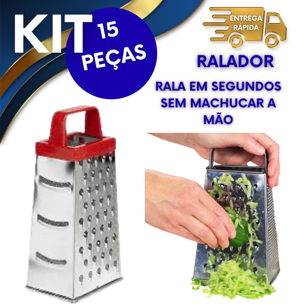 RALADORES DE INOX RALADOR 4 FACES RALADOR COZINHA RALADOR DE QUEIJO RALADOR DE LEGUMES