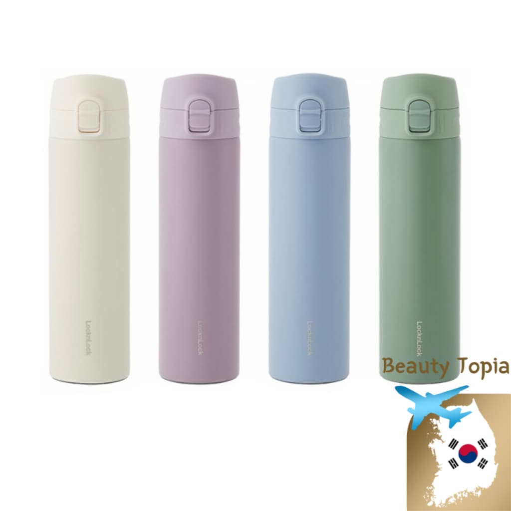 LocknLock Garrafa Térmica garrafa de água térmica garrafas térmicas Garrafas d'Água Copo térmico De Aço Inoxidáve Slim Fit Tumbler 400ml