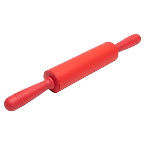 Mimo Style, Rolo para Massa em Silicone para Temperaturas de Até 220° - Vermelho