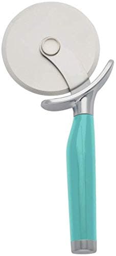 KitchenAid Cortador de pizza clássico, 22,8 cm, Aqua Sky