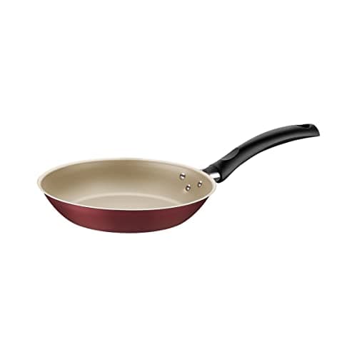 Frigideira Tramontina Turim em Alumínio com Revestimento Interno e Externo em Antiaderente Starflon Max Vermelha 20 cm 0,8 L