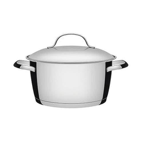 Caçarola Funda com Fundo Triplo Tramontina Inox 22Cm, CACAROLA ALLEGRA