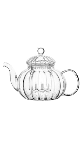 Bule Chaleira com infusor em vidro borossilicato 600ml