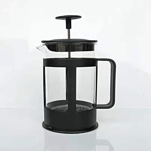 Cafeteira - Prensa Francesa 950ml para Café e Chá – Cafeteira Manual com Filtro Removível, Vidro Borossilicato e Alça Antitérmica – Ideal para Espumar Leite - NEXUS MARKET