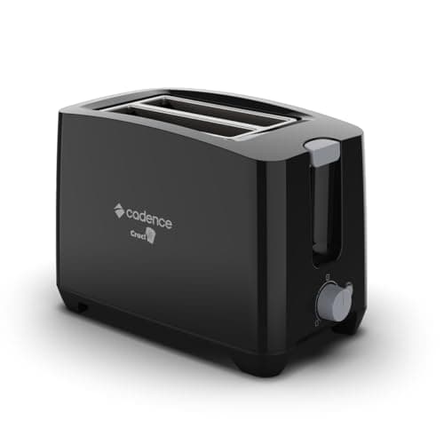Torradeira Preta Croc! Cadence - 220V