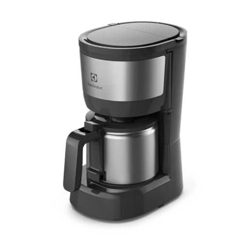 Cafeteira Elétrica Electrolux inox filtro permanente removivel corta pingos capacidade 600ml 15 xicaras função manter aquecido sistema ECM12 220v