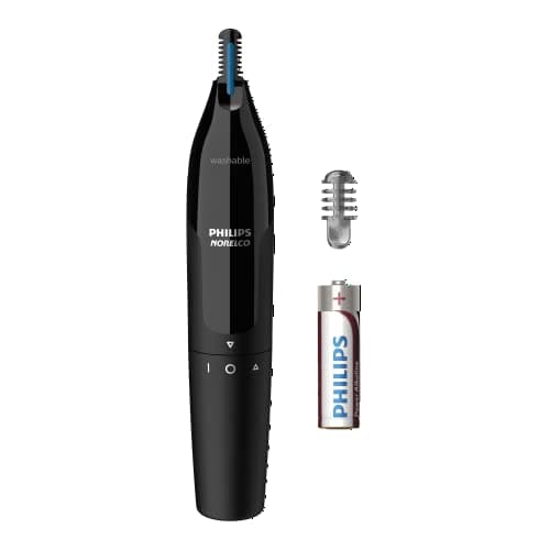 Aparador de pelos do nariz Philips Norelco 1000 NT1605/60, preto