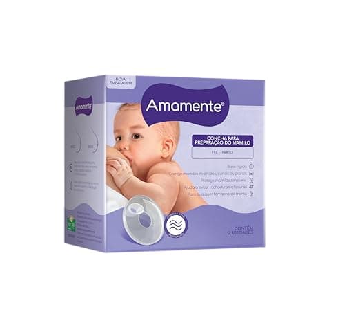 AMAMENTE Concha Para Preparação Do Mamilo Base Rígida (Pré-Parto) Amamente