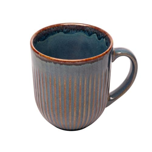 LYOR - Caneca de Cerâmica Linear Azul 380ml
