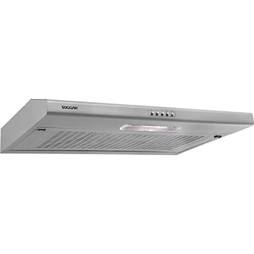 SUGGAR DEPURADOR DE AR SLIM C/MANTA 60CM PRATA 3 VELOCIDADES 110V DI601PR