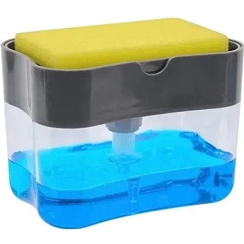Dispenser p detergente útil pratico fácil sabão liquido 2em1