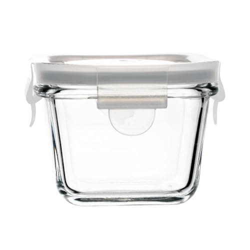 LYOR - Pote Hermético com Tampa Quadrado 150ml Vidro