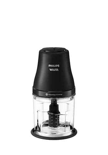 Philips Walita Processador de Alimentos PowerChop Série 3000, Preto, 450W, 220V - HR1501/01