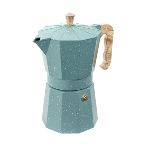 Brinox - Cafeteira Italiana 6 Xícaras Alumínio Linha Verona - Verde