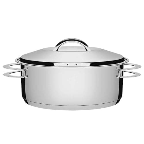Caçarola Rasa com Fundo Triplo, Tramontina, Solar 62503280, Inox, dimetro de 28 cm