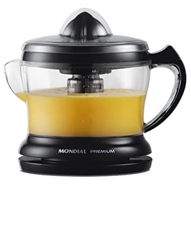MONDIAL Espremedor Premium, Preto, 30W, 220V - E-02