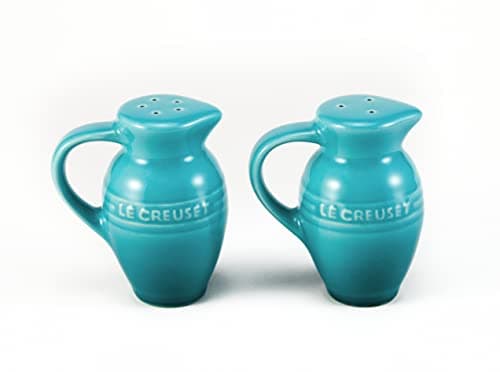 Le Creuset Kit Saleiro E Pimenteiro 110 Ml Azul Caribe