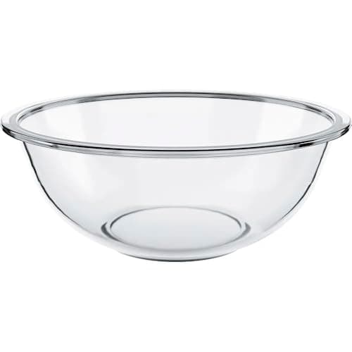 Saladeira Tigela de Vidro para Preparo Plus Marinex 4L Sem Tampa