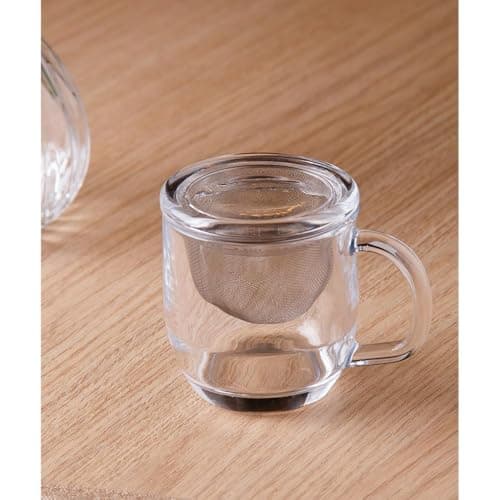 LYOR - Caneca com Infusor e Tampa 330ml Vidro