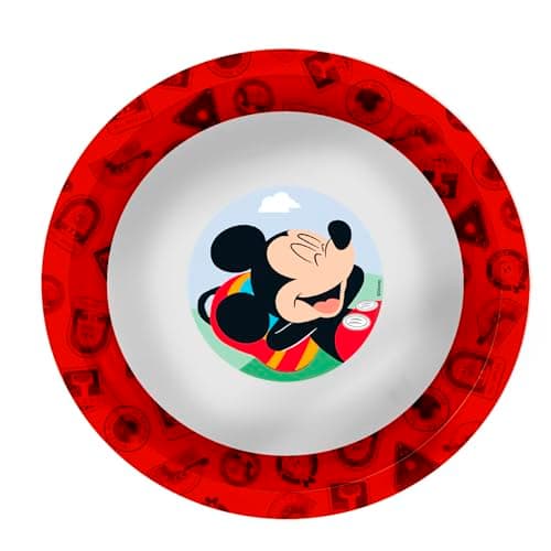 Tuut Bowl de Melamine Disney Mickey Mouse 16cm – Produto Oficial