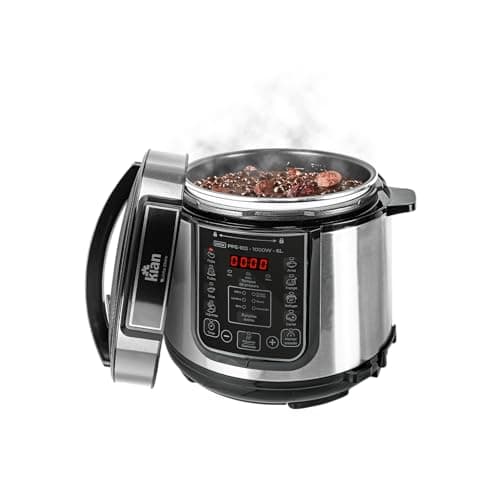 Kian - Panela de Pressão Elétrica 6 litros 220V Inox PPE-102