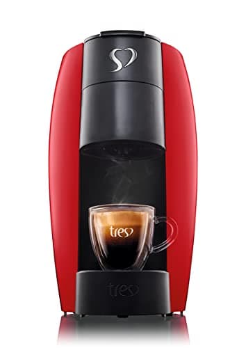 3 Corações TRES Cafeteira Espresso e Multibebida LOV Vermelha - 127V