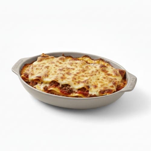 Assadeira Retangular de Cerâmica Cinza 33,5x23x7cm – Travessa para Forno Resistente e Elegante